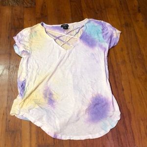 Rue 21 tie die tee shirt